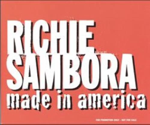 Richie Sambora Made In America CD single (CD5 / 5") German RSBC5MA155143