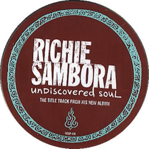 Richie Sambora Undiscovered Soul CD single (CD5 / 5") US RSBC5UN115720
