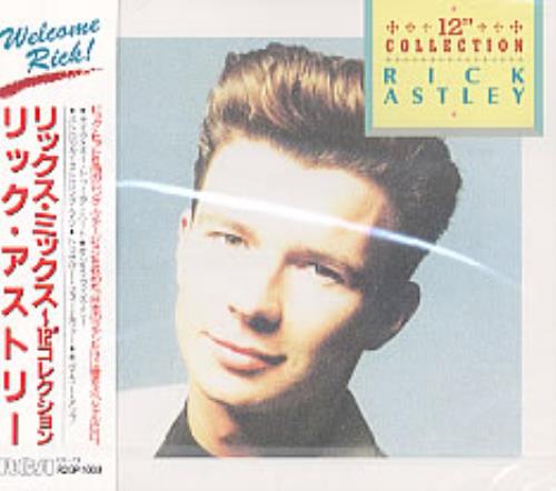 Rick Astley 12" Collection + Obi CD single (CD5 / 5") Japanese ASTC5CO212082
