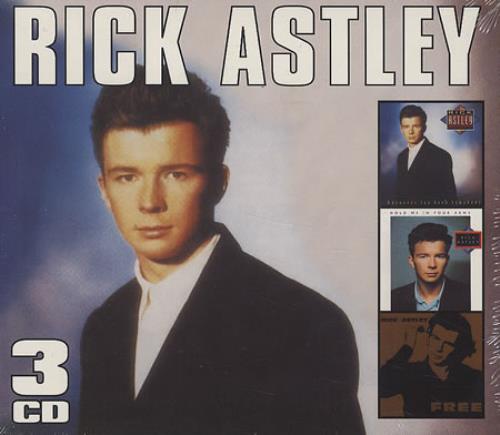 Rick Astley 3 CD 3-CD album set (Triple CD) UK AST3CCD229687