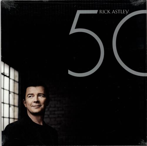 Rick Astley 50 [Fifty] - Sealed vinyl LP album (LP record) UK ASTLPFI765947