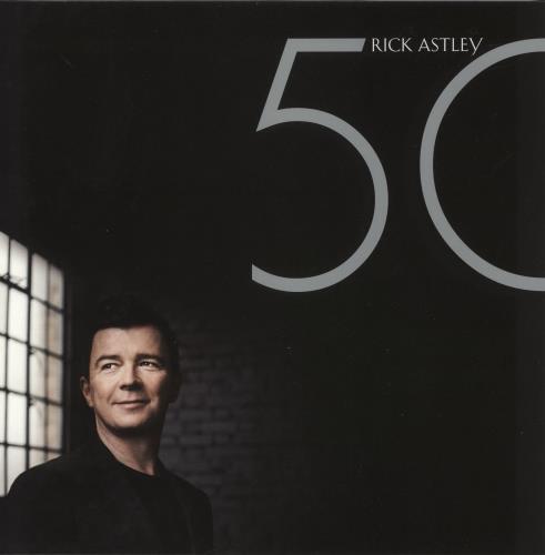 Rick Astley 50 [Fifty] vinyl LP album (LP record) UK ASTLPFI869331