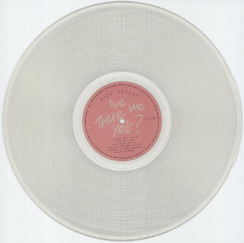 Rick Astley Are We There Yet? - Natural Vinyl vinyl LP album (LP record) UK ASTLPAR872517