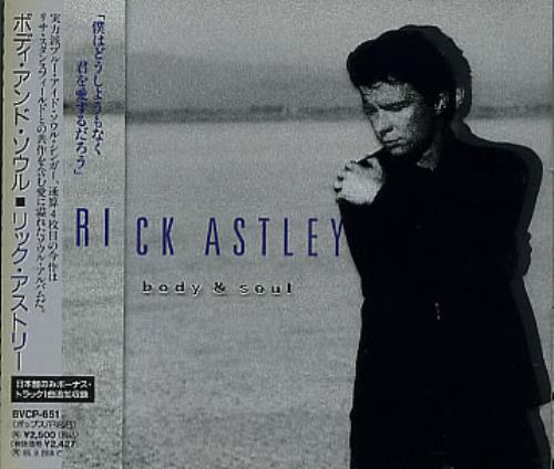 Rick Astley Body & Soul CD album (CDLP) Japanese ASTCDBO297964