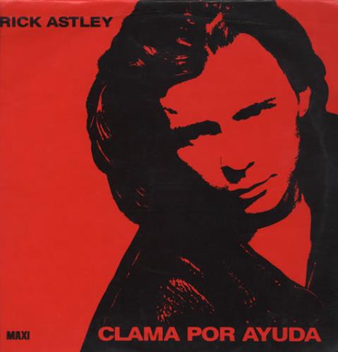 Rick Astley Clama Por Ayunda vinyl LP album (LP record) Argentinean ASTLPCL236512