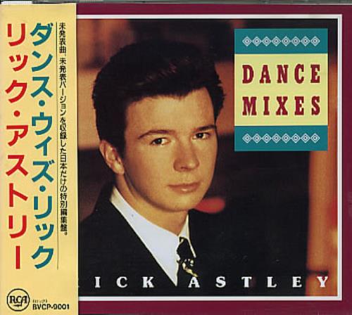 Rick Astley Dance Mixes CD single (CD5 / 5") Japanese ASTC5DA296398
