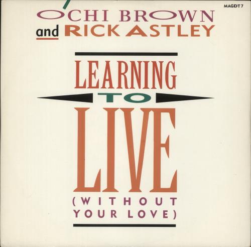 Rick Astley Learning To Live 12" vinyl single (12 inch record / Maxi-single) UK AST12LE114181