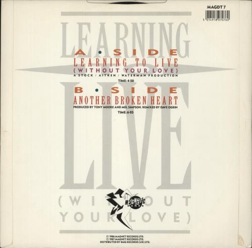 Rick Astley Learning To Live 12" vinyl single (12 inch record / Maxi-single) UK AST12LE114181