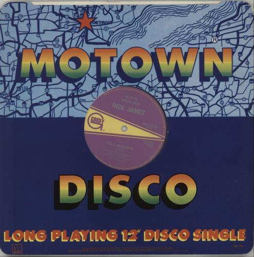 Rick James Cold Blooded 12" vinyl single (12 inch record / Maxi-single) UK R-J12CO671722