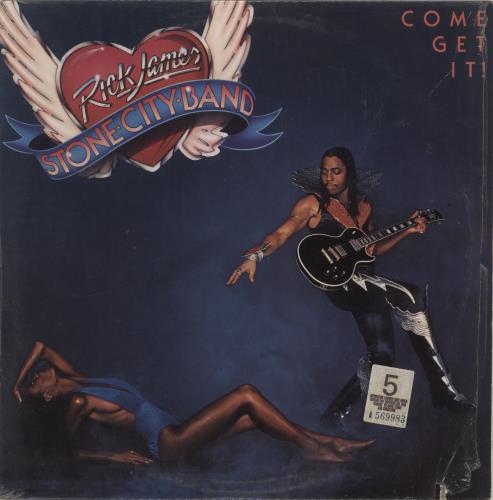 Rick James Come Get It! - Shrink vinyl LP album (LP record) US R-JLPCO885522