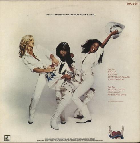 Rick James Fire It Up vinyl LP album (LP record) UK R-JLPFI497506