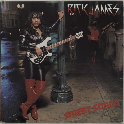 Rick James Street Songs vinyl LP album (LP record) Canadian R-JLPST687033