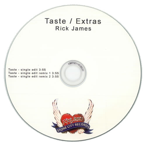 Rick James Taste / Extras CD-R acetate US R-JCRTA508947