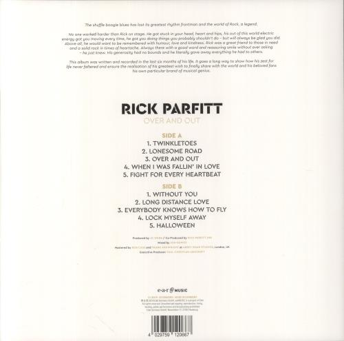 Rick Parfitt Over And Out vinyl LP album (LP record) UK YLCLPOV862991