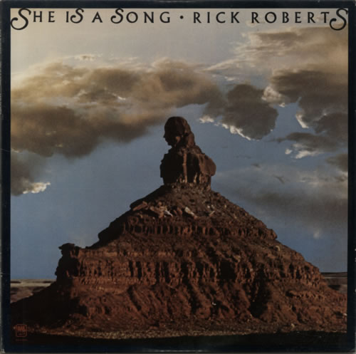 Rick Roberts She Is A Song vinyl LP album (LP record) US R0BLPSH595082