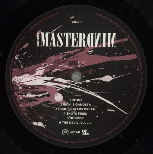 Rick Ross Mastermind vinyl LP album (LP record) US 73HLPMA882858