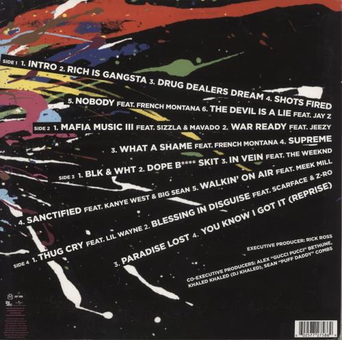 Rick Ross Mastermind vinyl LP album (LP record) US 73HLPMA882858