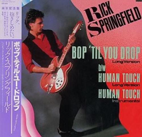 Rick Springfield Bop 'Til You Drop 12" vinyl single (12 inch record / Maxi-single) Japanese RSP12BO153735
