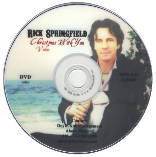 Rick Springfield Christmas With You 2-disc CD/DVD set US RSP2DCH432470