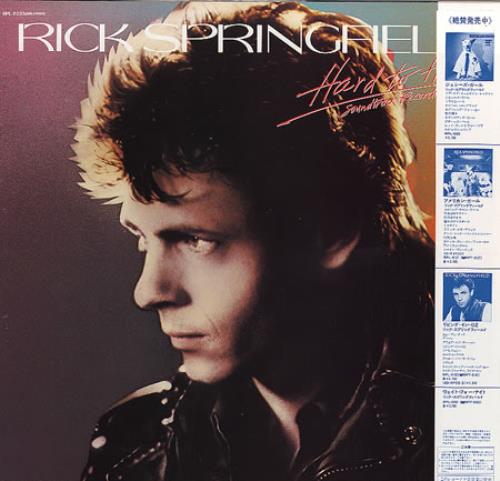 Rick Springfield Hard To Hold vinyl LP album (LP record) Japanese RSPLPHA176170