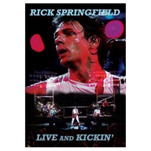 Rick Springfield Live And Kickin' DVD UK RSPDDLI453172