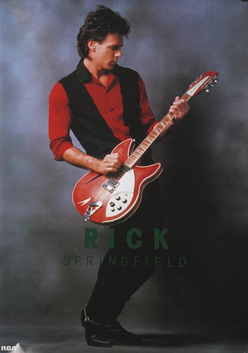 Rick Springfield Rick Springfield poster Japanese RSPPORI359218