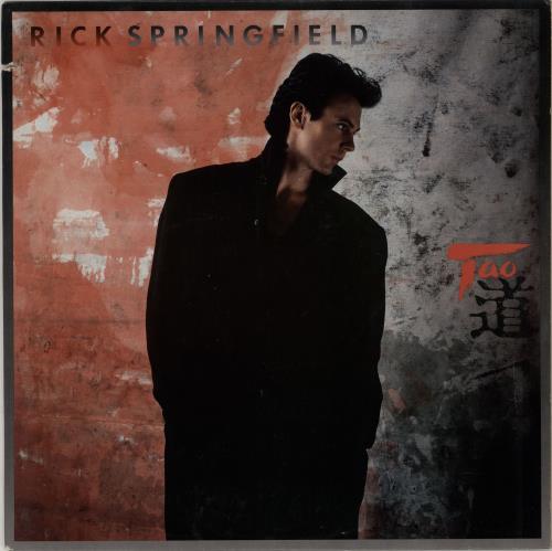 Rick Springfield Tao vinyl LP album (LP record) US RSPLPTA766069