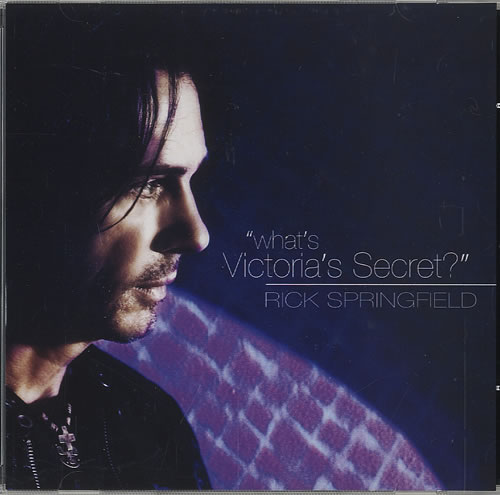Rick Springfield What's Victoria's Secret CD-R acetate US RSPCRWH448935