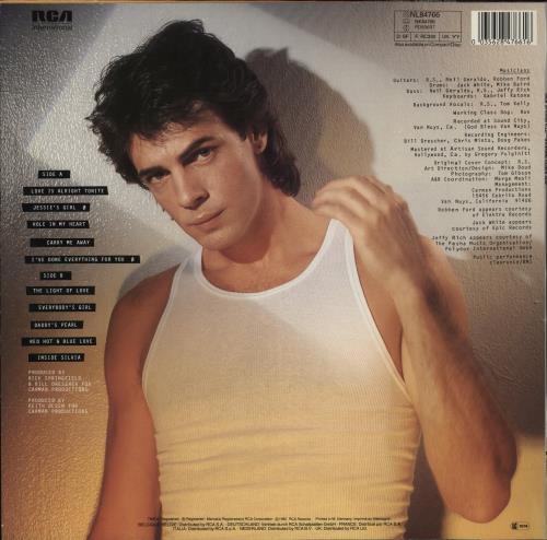 Rick Springfield Working Class Dog vinyl LP album (LP record) German RSPLPWO275324