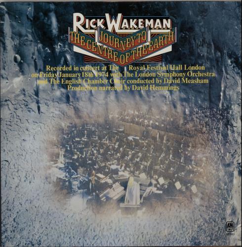 Rick Wakeman Journey To The Centre Of The Earth vinyl LP album (LP record) US RKWLPJO647550