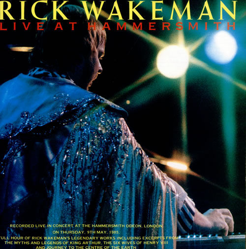 Rick Wakeman Live At Hammersmith vinyl LP album (LP record) UK RKWLPLI505513