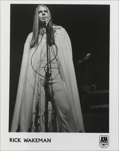 Rick Wakeman No Earthly Connection media press pack US RKWPPNO466222