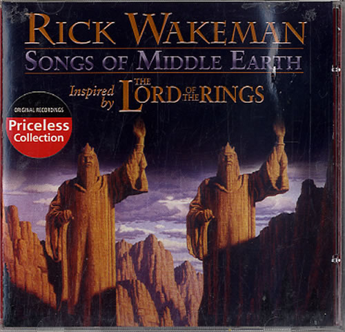 Rick Wakeman Songs Of Middle Earth CD album (CDLP) US RKWCDSO619623