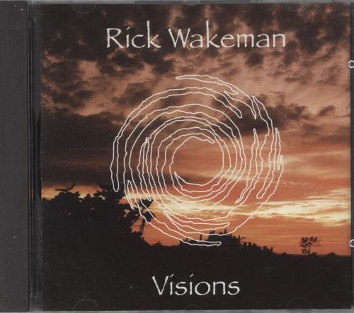 Rick Wakeman Visions CD album (CDLP) UK RKWCDVI690362