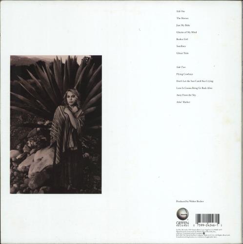 Rickie Lee Jones Flying Cowboys vinyl LP album (LP record) US RLJLPFL772724