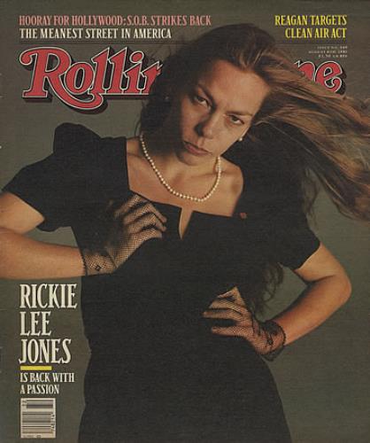Rickie Lee Jones Rolling Stone - August 1981 magazine US RLJMARO350266