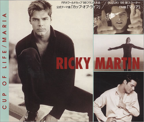Ricky Martin Cup Of Life CD single (CD5 / 5") Japanese RKMC5CU122918