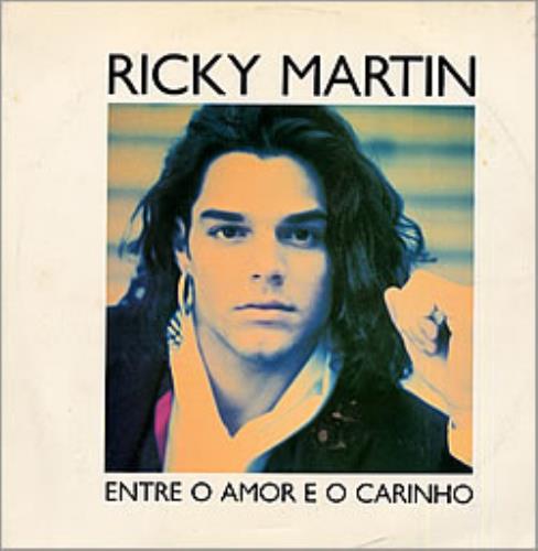 Ricky Martin Entre O Amor E O Carinho 12" vinyl single (12 inch record / Maxi-single) Brazilian RKM12EN232387
