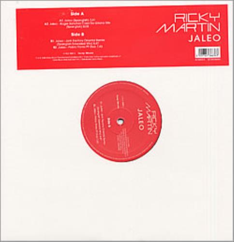 Ricky Martin Jaleo 12" vinyl single (12 inch record / Maxi-single) Italian RKM12JA250656