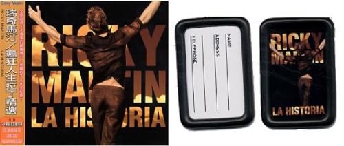 Ricky Martin La Historia CD album (CDLP) Taiwanese RKMCDLA181265