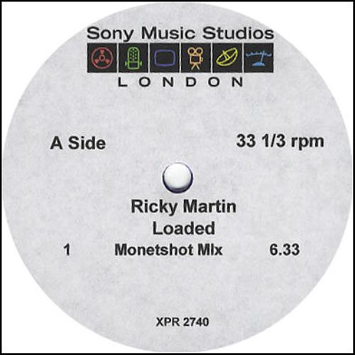 Ricky Martin Loaded acetate UK RKMATLO375414