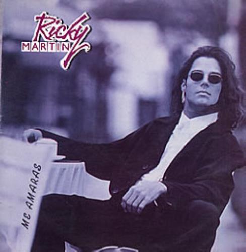 Ricky Martin Me Amaras vinyl LP album (LP record) Colombian RKMLPME264067