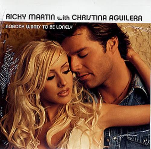 Ricky Martin Nobody Wants To Be Lonely CD single (CD5 / 5") US RKMC5NO179933