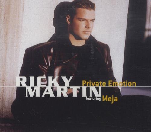 Ricky Martin Private Emotion CD single (CD5 / 5") Austrian RKMC5PR154633