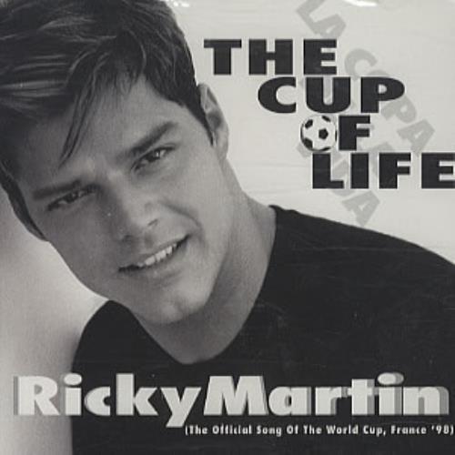Ricky Martin The Cup Of Life CD single (CD5 / 5") US RKMC5TH200036