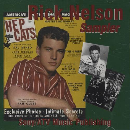 Ricky Nelson Sampler CD-R acetate US R-NCRSA251217