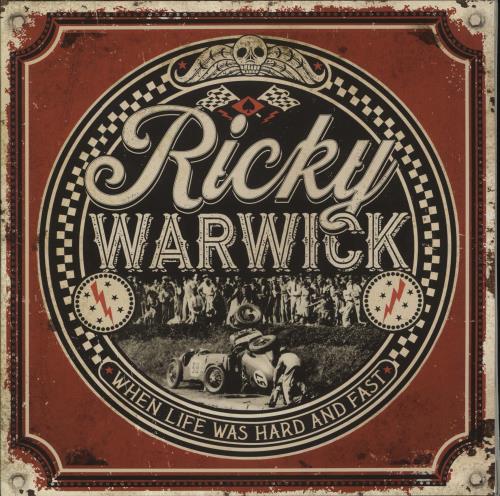 Ricky Warwick When Life Was Hard And Fast vinyl LP album (LP record) UK RIWLPWH866711