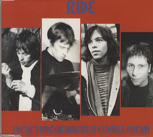 Ride I Don't Know Where It Comes From CD single (CD5 / 5") UK RIDC5ID140452