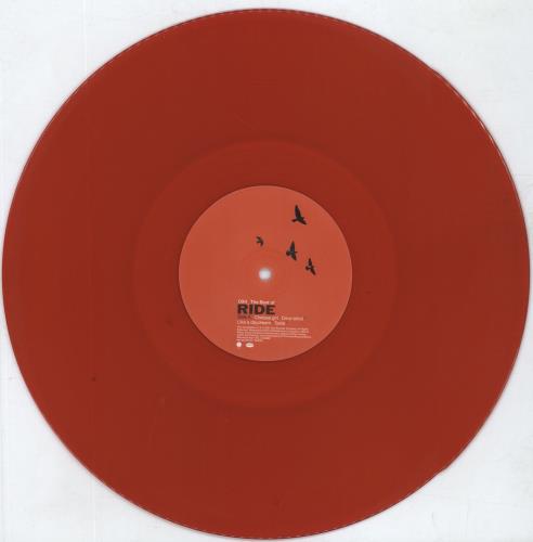 Ride OX4_ The Best Of Ride - RSD15 - Red Vinyl 2-LP vinyl record set (Double LP Album) UK RID2LOX810789