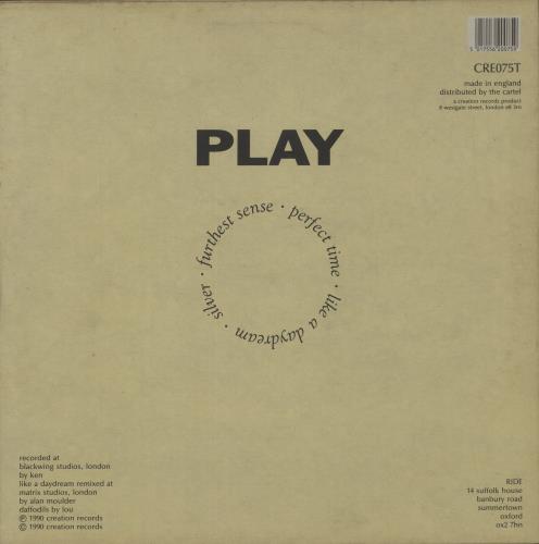 Ride Play EP 12" vinyl single (12 inch record / Maxi-single) UK RID12PL182303